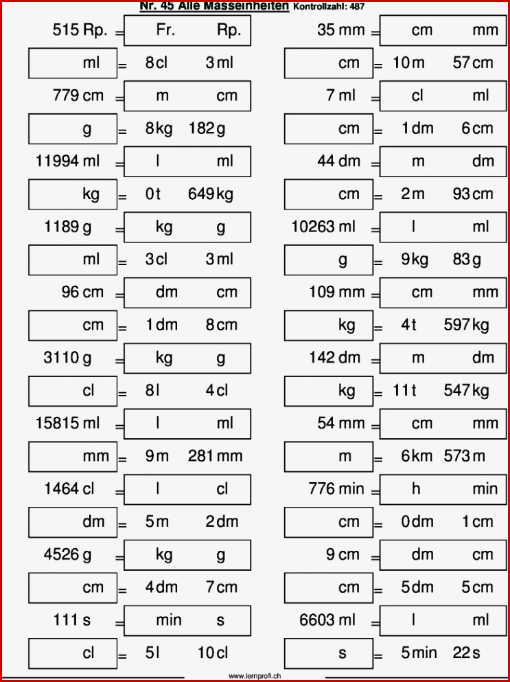  220 berraschend Mathe 5 Klasse Einheiten Umrechnen Arbeitsbl 228 tter F 252 r 2022 