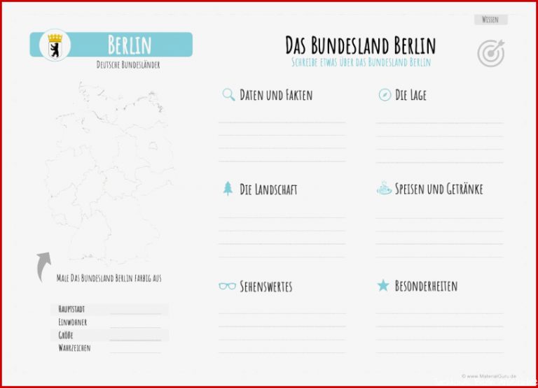 Unterrichtsmaterial Bundesland Berlin MaterialGuru