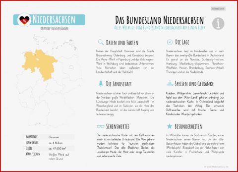 Unterrichtsmaterial Bundesland Niedersachsen Materialguru