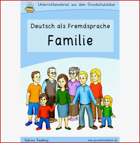 Unterrichtsmaterial Für Daf Daz Zum thema "familie"