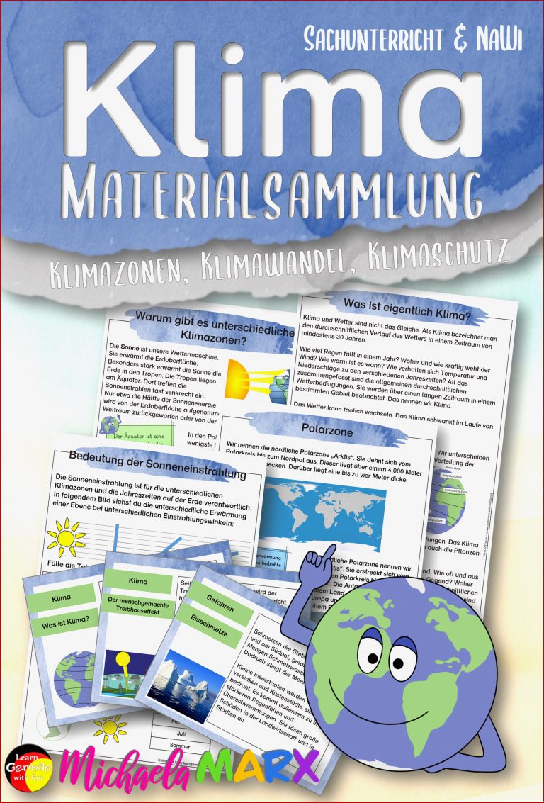 Unterrichtsmaterial Klima – Grundschule