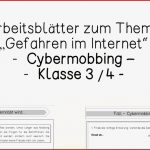 Unterrichtsmaterial Mobbing Arbeitsblätter Worksheets