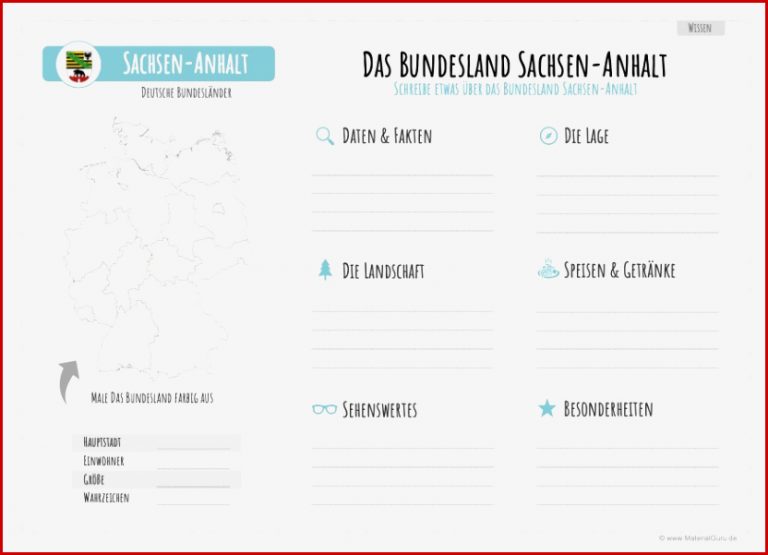 Unterrichtsmaterial Sachsen Anhalt MaterialGuru