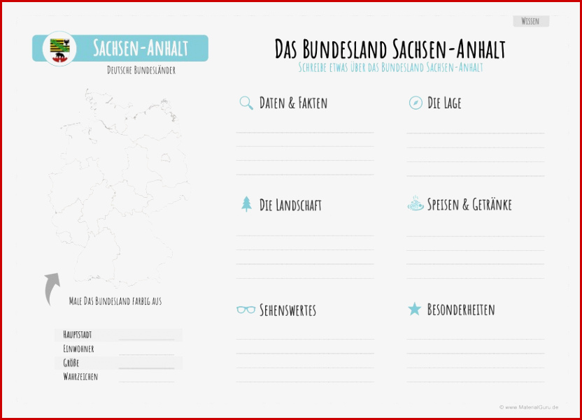 Unterrichtsmaterial Sachsen Anhalt Materialguru