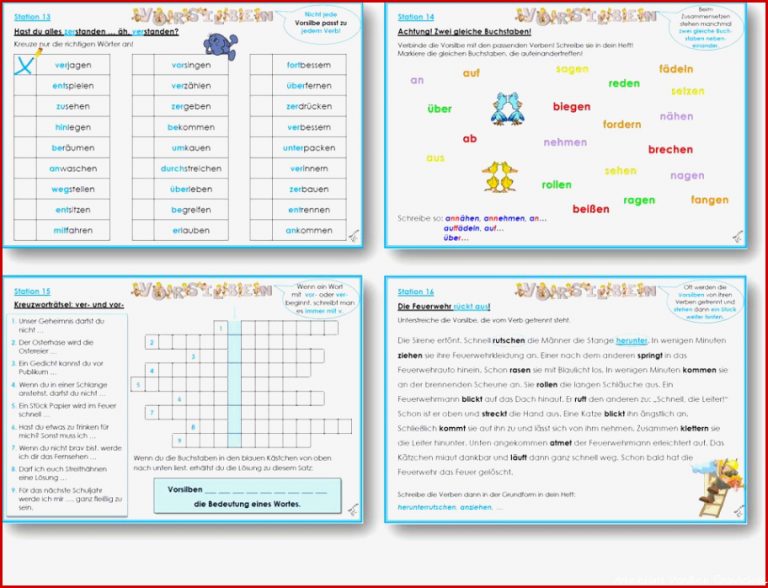 Unterrichtsmaterial Übungsblätter Für Grundschule