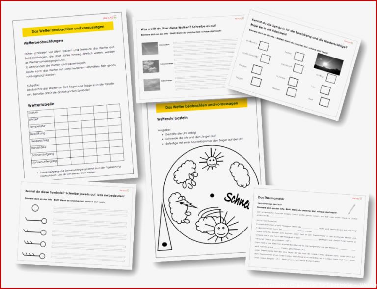 Unterrichtsmaterial Übungsblätter Für Grundschule