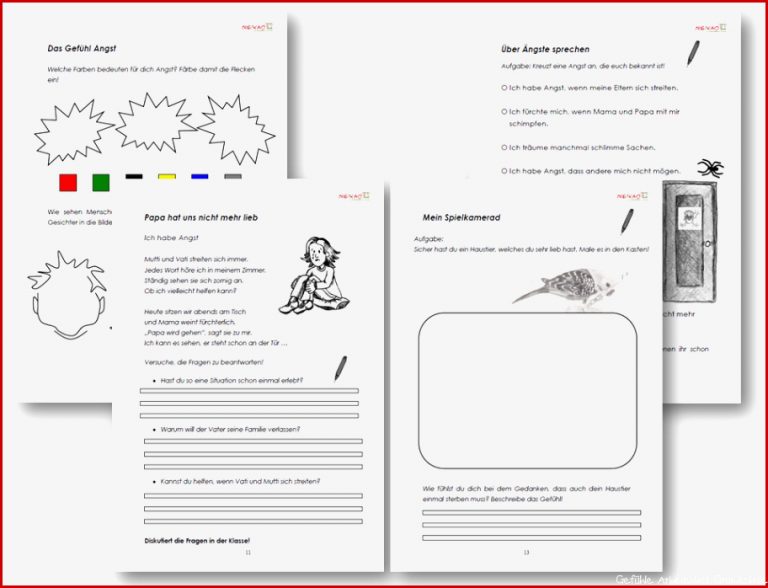 Unterrichtsmaterial Übungsblätter für Grundschule