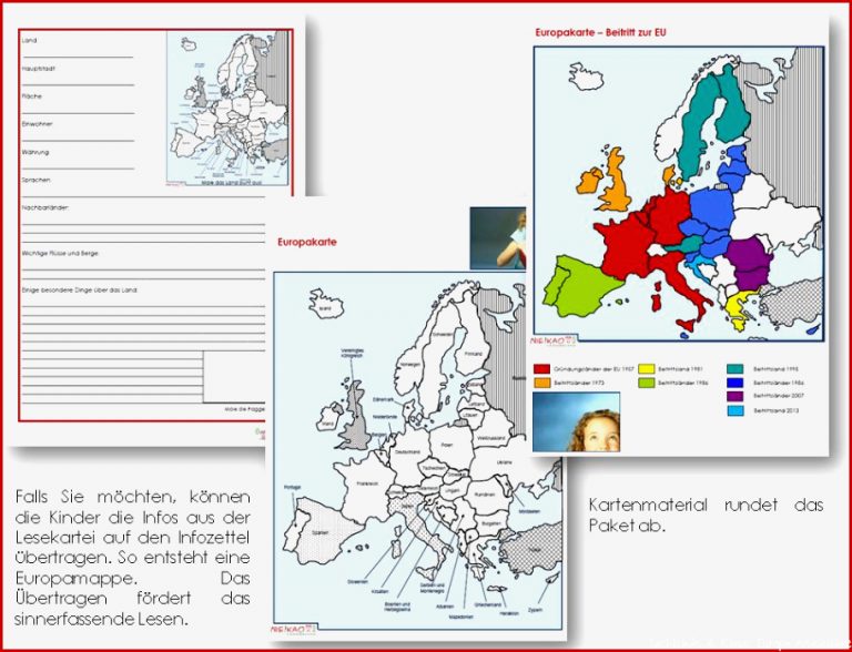 Unterrichtsmaterial Übungsblätter für Grundschule