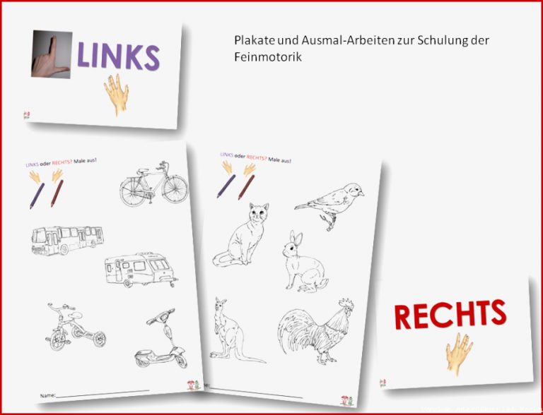 Unterrichtsmaterial Übungsblätter für Grundschule