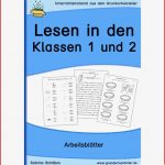 Unterrichtsmaterial Zum Lesen Leseverständnis Für