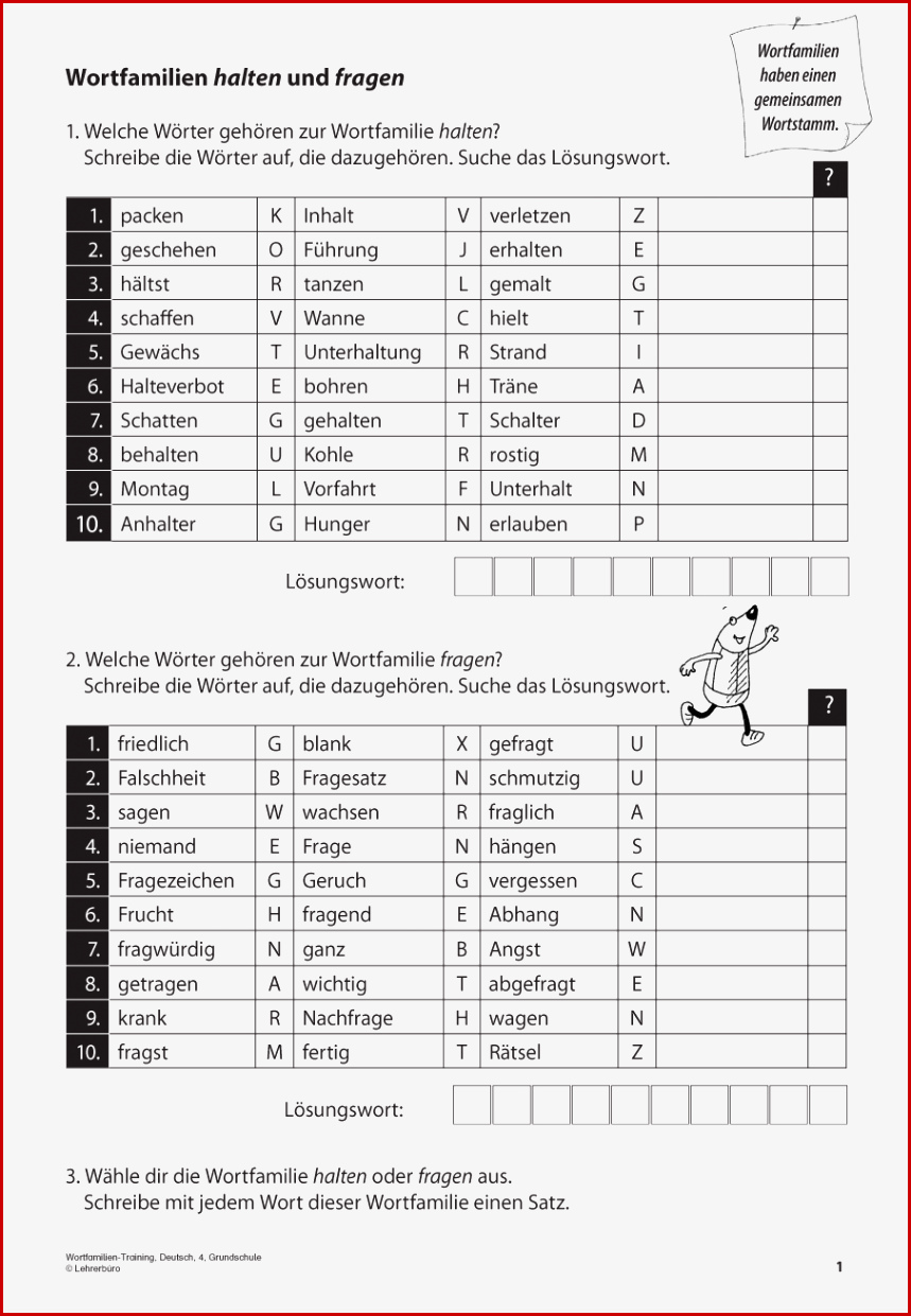 Unterrichtsmaterialien · Grundschule · Lehrerbüro