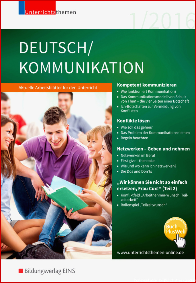 Unterrichtsthemen Deutsch/Kommunikation - Arbeitsblätter für Ihren ...