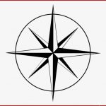 Vector Illustration Of Wind Rose Stock Vector