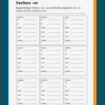 Verben Auf Er