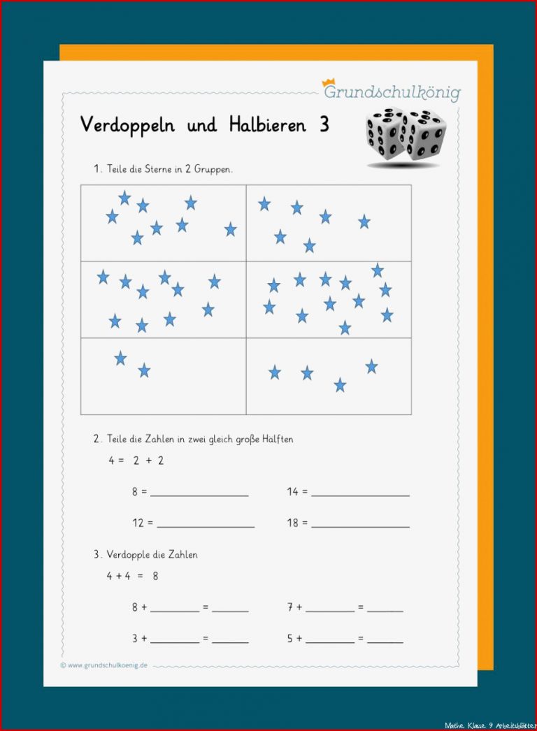 Verdoppeln und Halbieren