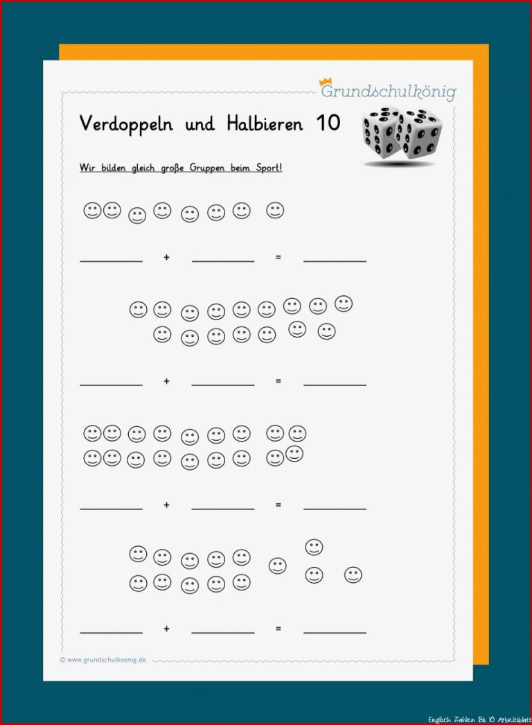 Verdoppeln Und Halbieren