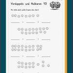 Verdoppeln Und Halbieren In 2020