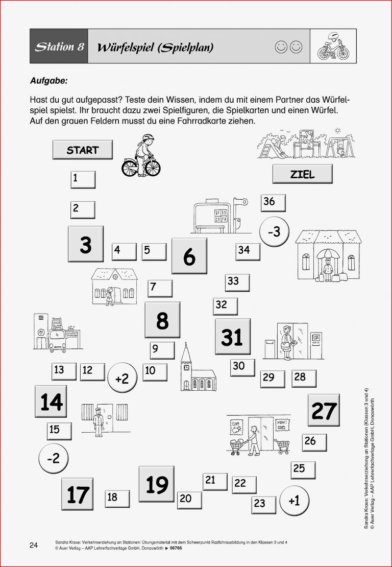 Verkehrserziehung an Stationen Klassen 3 und 4 Buch portofrei