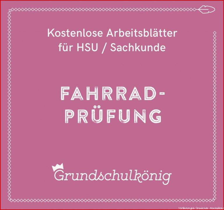 Verkehrserziehung Grundschule Arbeitsblätter Kostenlos