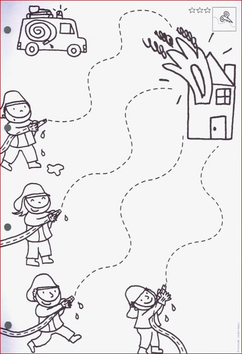 Verkehrserziehung Polizei Kindergarten Arbeitsblätter - Kostenlose