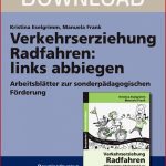 Verkehrserziehung Radfahren Links Abbiegen Für 2 45 Eur