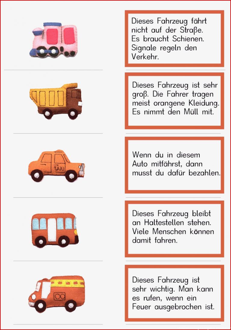 Verkehrserziehung Sachunterricht in der Volksschule