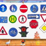 Verkehrsschilder Lernen Verkehrszeichen Grundschule Zum