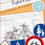 Verkehrssicheres Fahrrad Arbeitsblatt