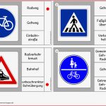 Verkehrszeichen Verkehrserziehung Kindergarten