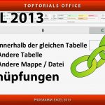 VerknÃ¼pfungen Auch Zu anderen Tabellen Und Mappen / Dateien (excel)