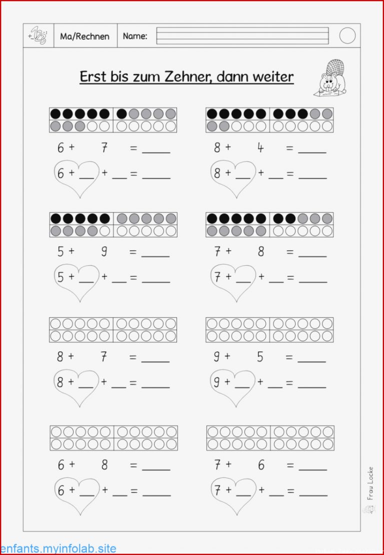 Verliebte Zahlen Arbeitsblatt Pdf Mark Clifford Schule