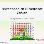 Verliebte Zahlen Grundschule Arbeitsblatt