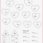 Verliebte Zahlen Grundschule Arbeitsblatt Kostenlos