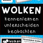 Verschiedene Wolken Kennenlernen – Unterrichtsmaterial Im