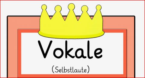 Vokale Grundschule 1 Klasse Sharon Jalker Schule