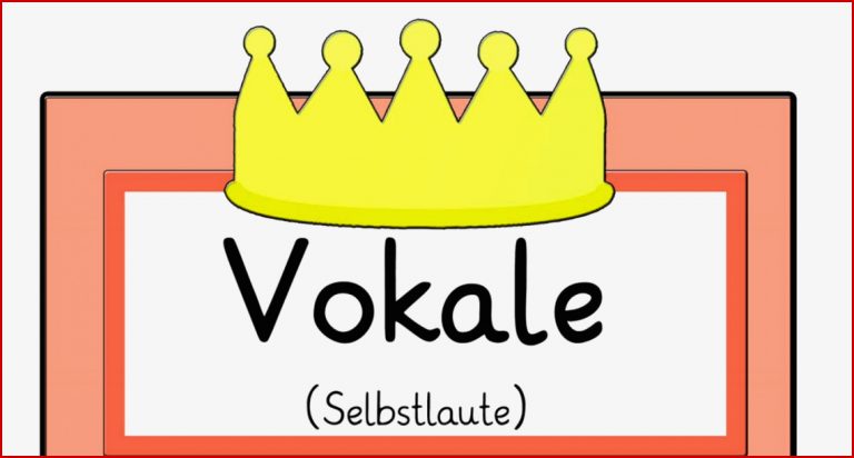 Vokale Grundschule 1 Klasse Sharon Jalker Schule