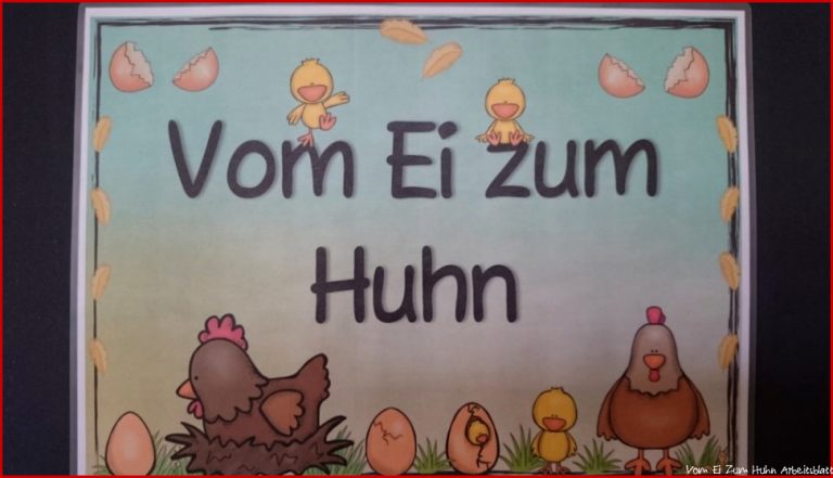 Vom Ei Zum Huhn – Bismarckschule Friedrichsthal