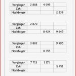 Vorgänger Und Nachfolger Bis Klasse 4 Mathiki