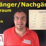 VorgÃ¤nger Und NachgÃ¤nger Mathematik - Einfach ErklÃ¤rt Lehrerschmidt