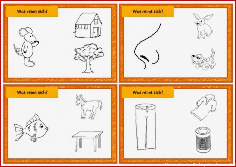 Vorkurs Deutsch Kindergarten Arbeitsblätter Worksheets