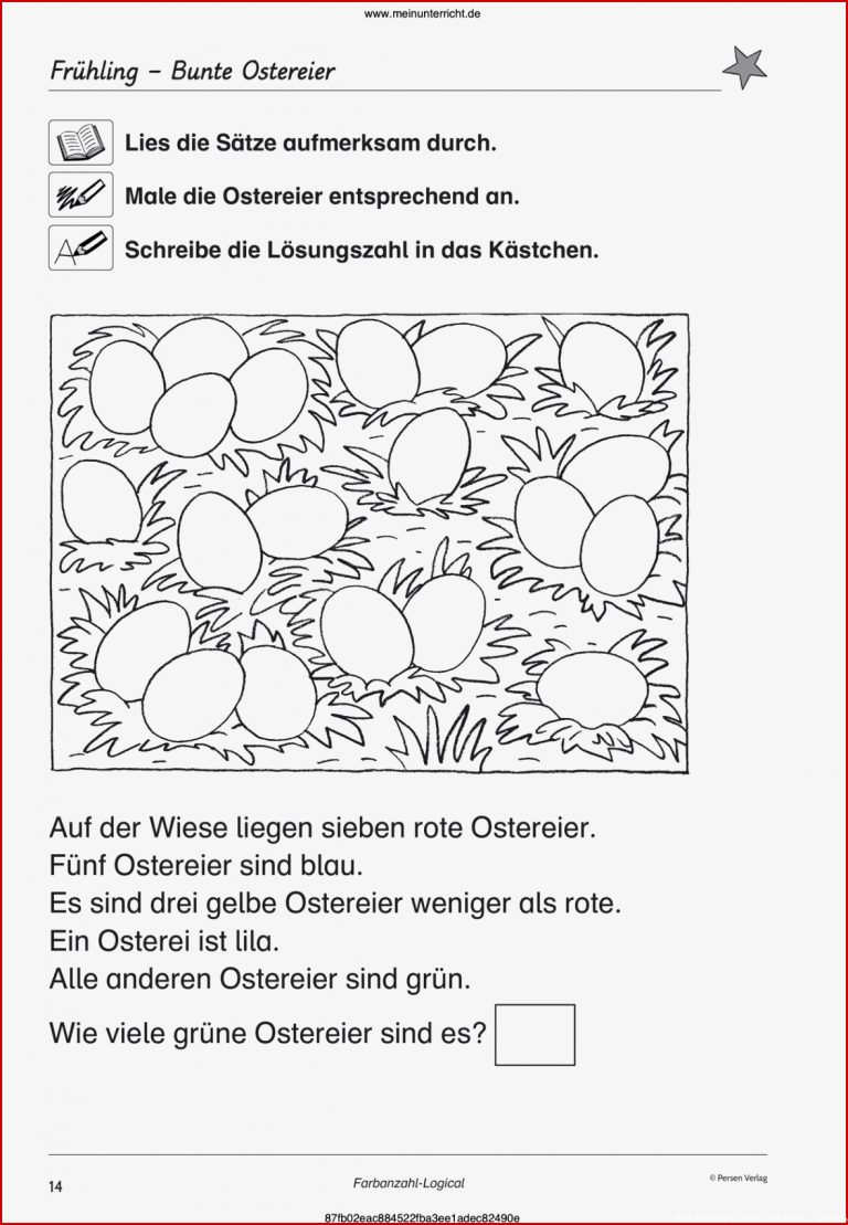 Vorschau Arbeitsblatt Meinunterricht