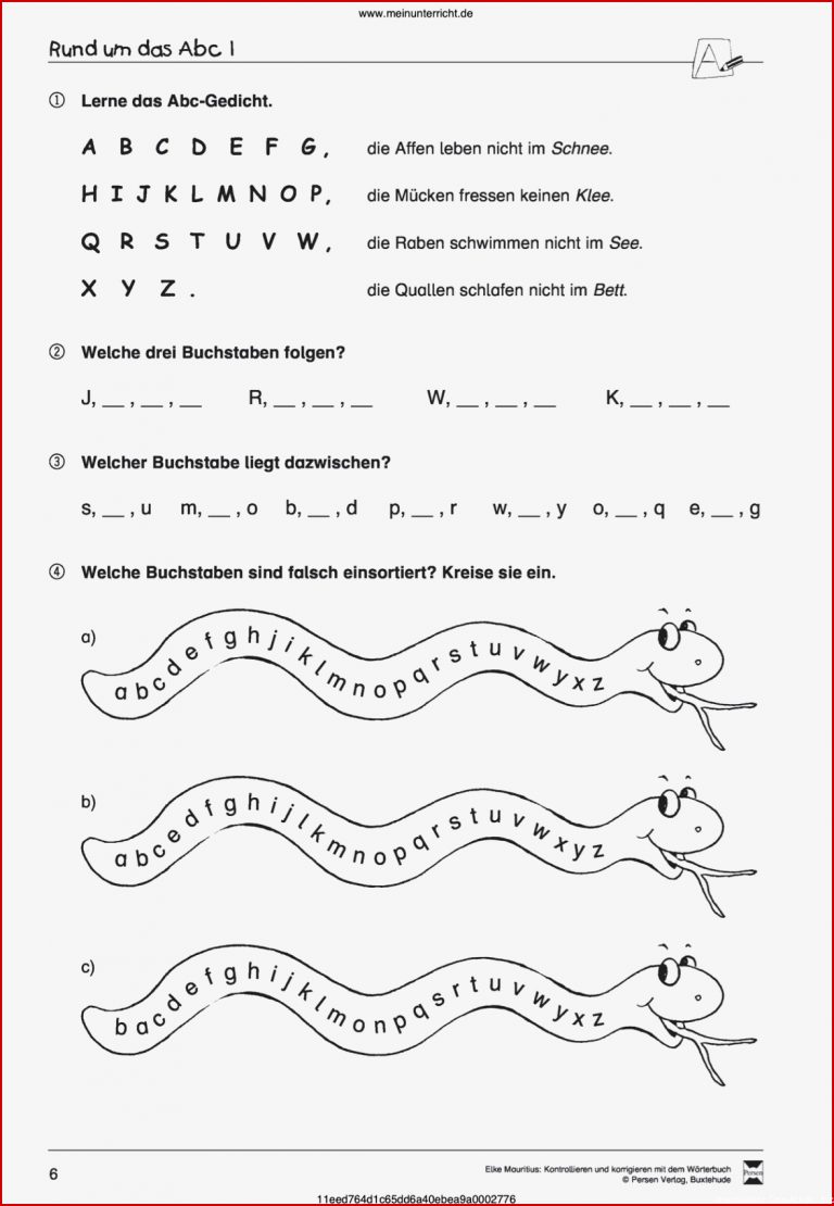 Vorschau Arbeitsblatt meinUnterricht