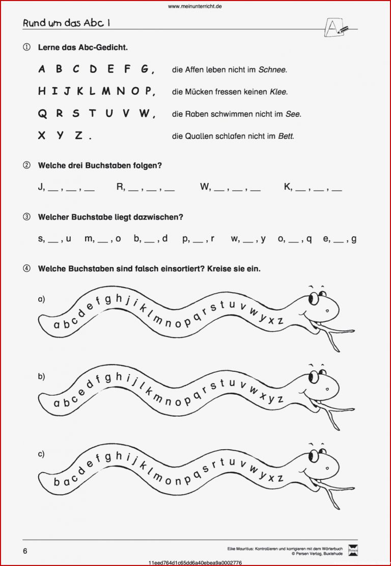 Vorschau Arbeitsblatt Meinunterricht