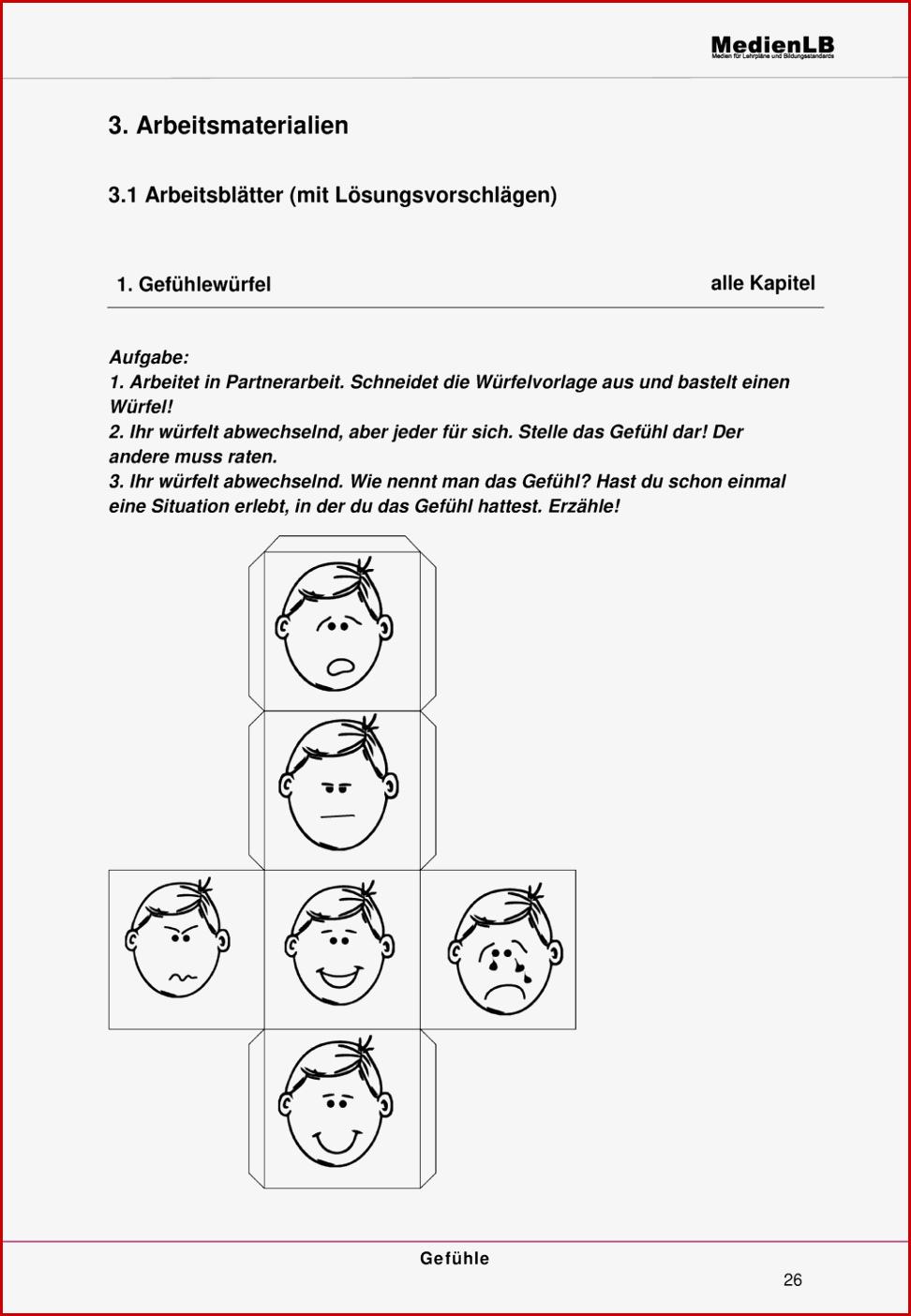 Vorschau Arbeitsblatt Meinunterricht