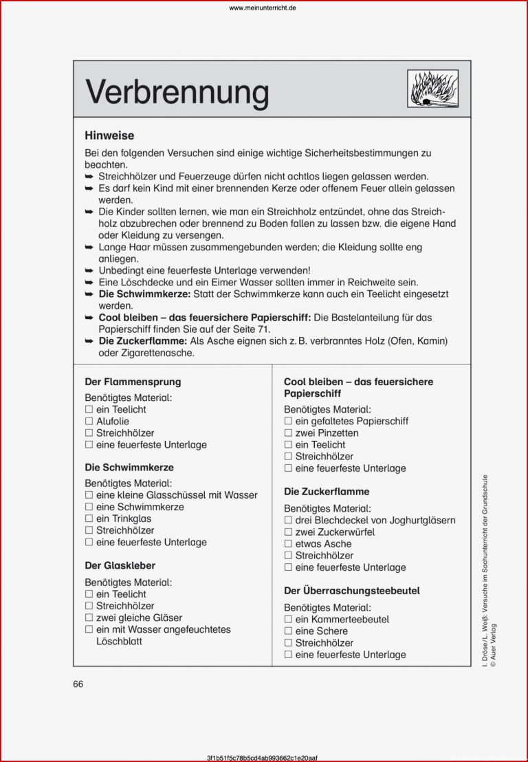 Vorschau Arbeitsblatt meinUnterricht in 2020