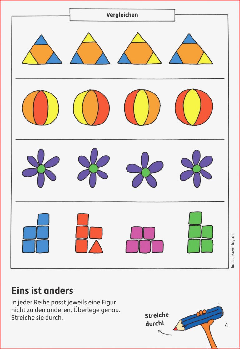 Vorschulblock – Logisches Denken rätseln und knobeln