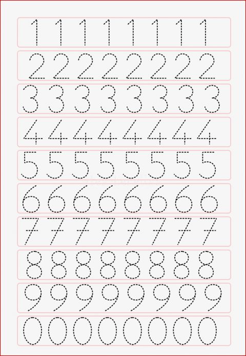 Vorschule Arbeitsblätter Zahlen Worksheets