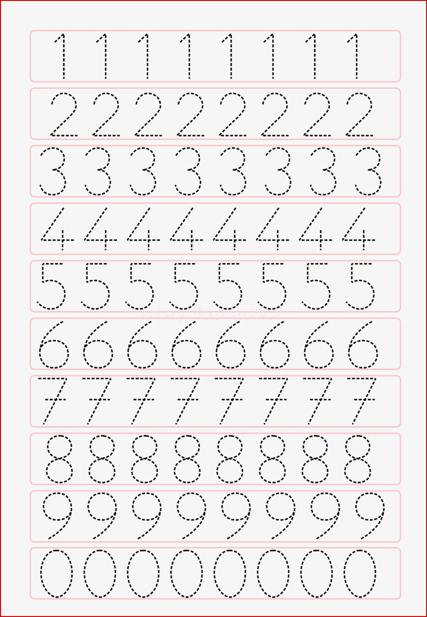 Vorschule Arbeitsblätter Zahlen Worksheets