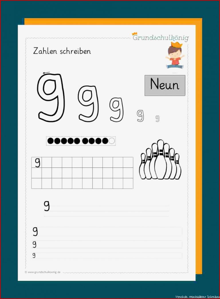 Vorschule Arbeitsblatter Zahlen Schreiben Kostenlose