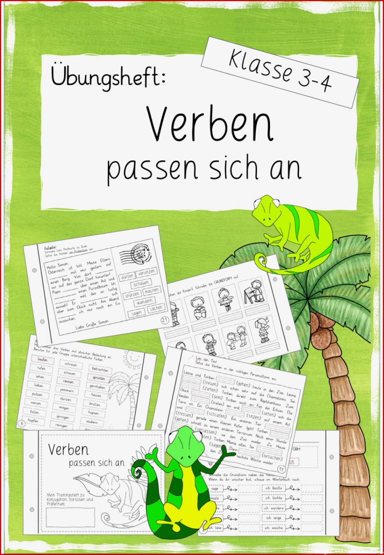 Vorsilben Verben Grundschule Arbeitsblatt Carl Winslow